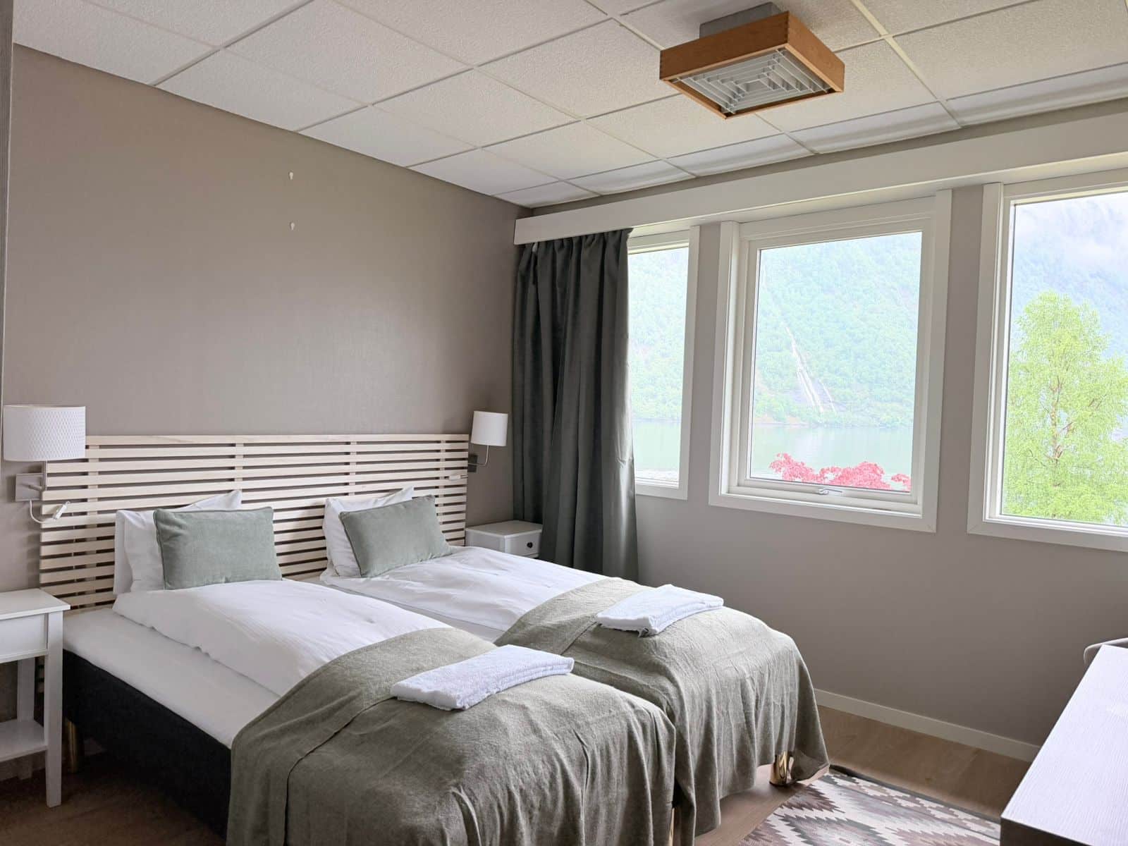 Guest room at Sogn Hotel